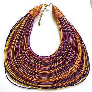 Silk Thread Necklace