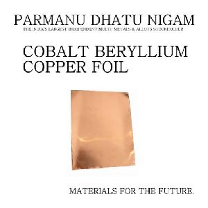 Cobalt Beryllium Copper Foil