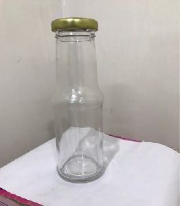 glass juice bottle