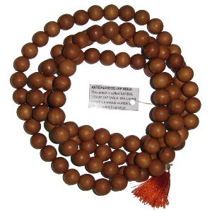 A0367 - Sandal Wood Rosary Mala 108 Beads