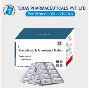 Aceclofenac and Paracetamol Tablets