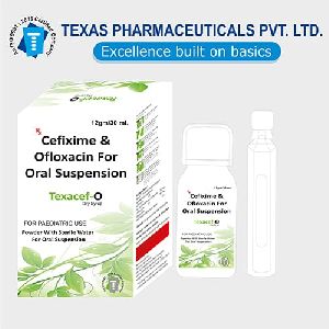 Cefixime and Ofloxacin Oral Suspension