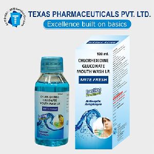 Chlorhexidine gluconate mouth wash