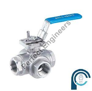 4 Way Ball Valve