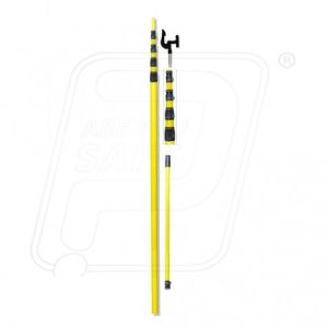 TELESCOPIC POLE WITH ALUMINIUM HOOK