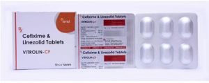 Cefixime And Linezolid Tablets