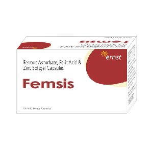 Ferrous Ascorbate, Folic Acid And Zinc Softgel Capsules