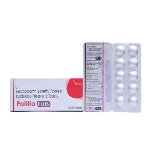 Mecobalamin, L-Methyl Folate, Pyridoxal-5 and Phosphate Tablets