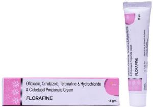 Ofloxacin, Ornidazole, Terbinafine And Hydrochloride And Clobetasol propionate Cream