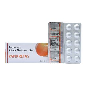 Pancreatin and Activated Dimethicone Tablets