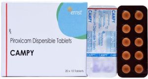 Piroxicam Dispersible Tablets