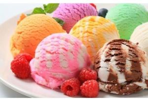 Fruit Ice Cream Brick