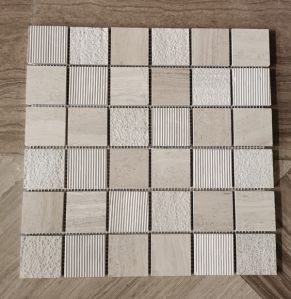 Beige Mosaic Tiles