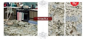 Marine Blue Granite Slab