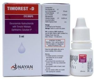 DORZOLAMIDE TIMOLOL EYE DROP