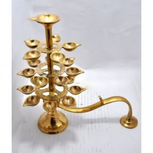 brass aarti diya