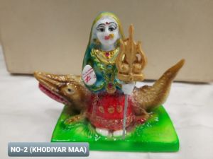 Fiber Khodiyar Maa Statue