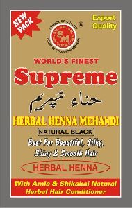 Supreme Herbal Natural Black Henna Mehandi