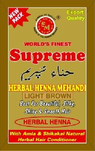 Supreme Light Brown Henna Mehandi
