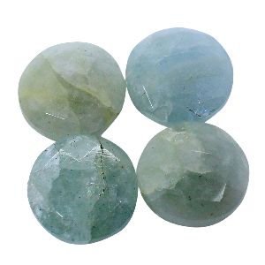 Milky Aquamarine Semi Precious Stone