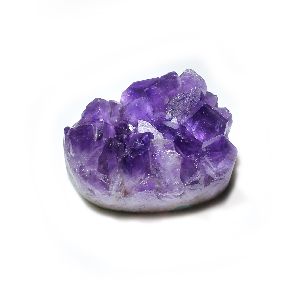 Natural Amethyst Druzy Semi Precious Stone