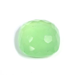Natural Apple Green Chalcedony Stone