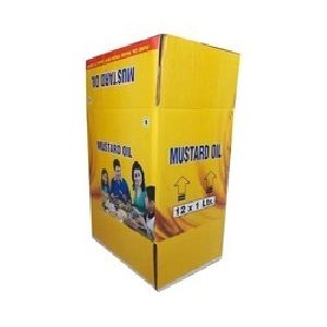 Cardboard Edible Oil Packaging Corrugated Box