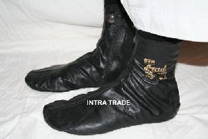 Men Leather Socks