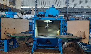 Swing Table Type Shot Blasting Machine