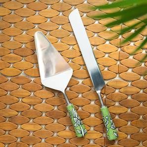 Cake Server and Bread Knife Set