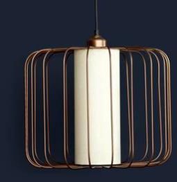 Copper Hanging Lamp