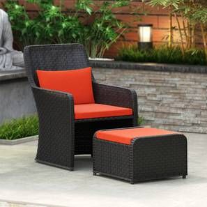 Patio Chair And Footstool