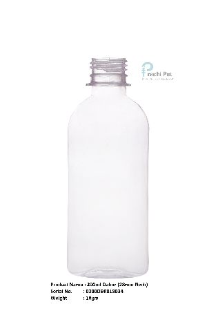 Plastic PET Hair Oil Bottle