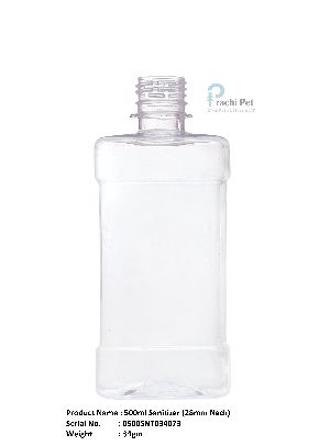 Pet Bottles For Sanitizer