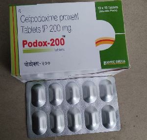 Cefpodoxime Proxetil 200mg Tablets