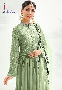 CLASSIC GOLD embroidery work suit