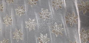 Net Embroidered Fabric