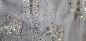 Net Embroidered Fabric