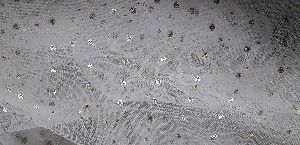 Zari Embroidered Fabric