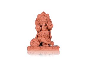 GANESHA PLAYING FLUTE STATUE