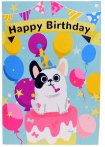 Happy Birthday Musical Singing Voice Greeting Card