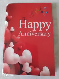 Happy Wedding Marriage Anniversary Musical Recordable Customised Greeting Card