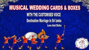 india sri lanka wedding cards musical boxes