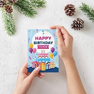 Musical Voice Happy Birthday Dear Friend Greeting Card