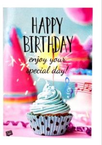 Musical Voice Happy Birthday Dear Friend Greeting Cards