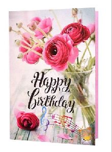 Sound Birthday Greeting Card For Friends