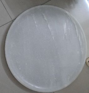 Marble Round Plates