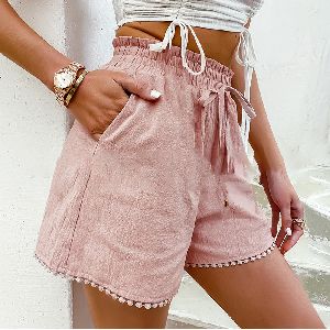 Customized Cotton Women Shorts