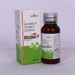 Aceclofenac and Paracetamol Suspension