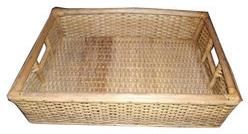 wicker tray